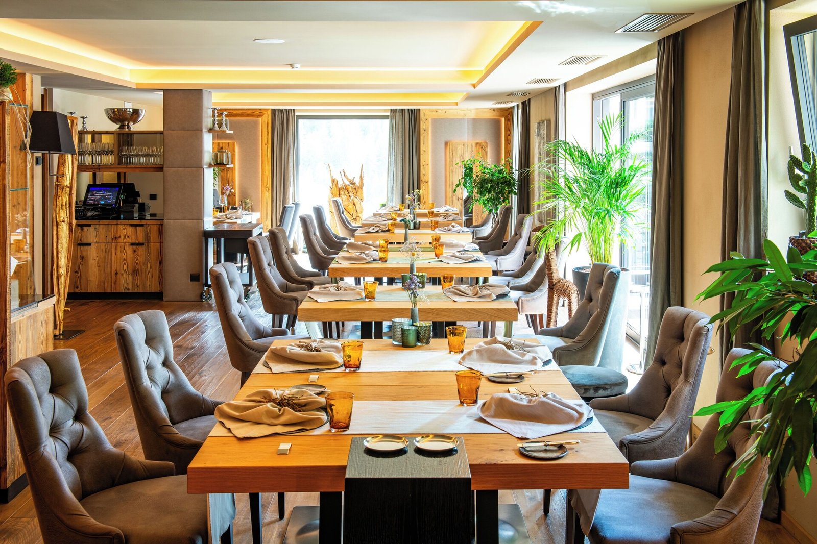 Hotel Montchalet, restaurant montchalet