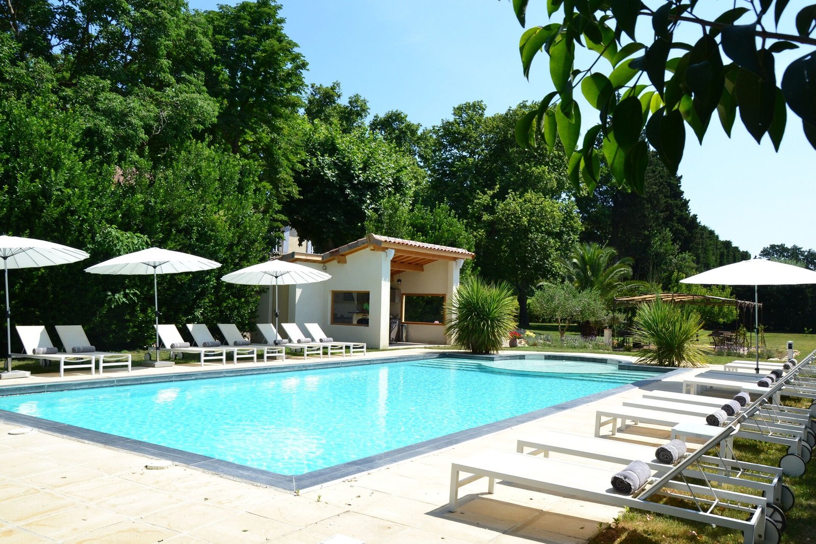 Mas de Capelou, the pool