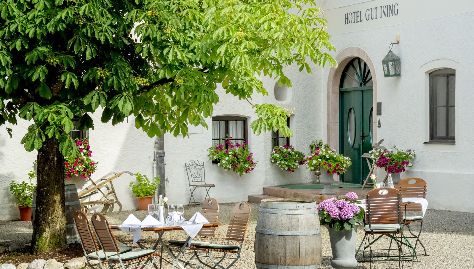 Hotel Gut Ising, goldener pflug