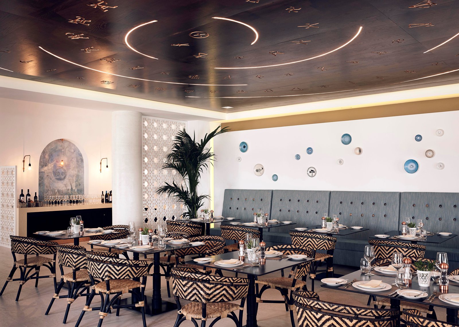Santo Pure Oia Suites & Villas, at the table