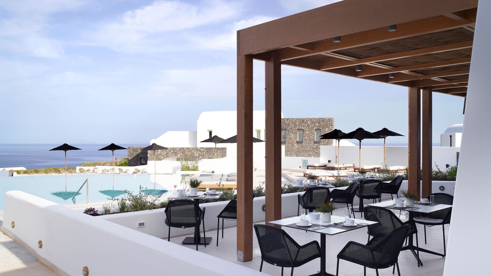 Santo Pure Oia Suites & Villas, alios ilios restaurant & bar