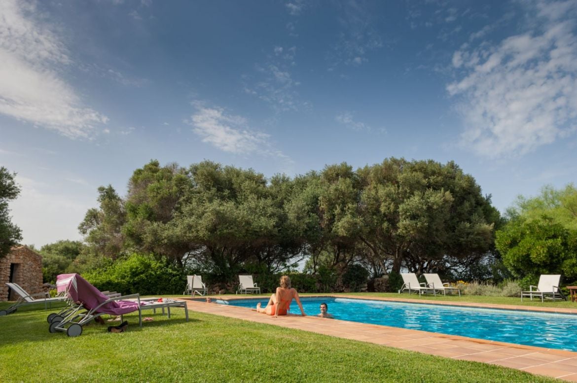 Alcaufar Vell, the pool