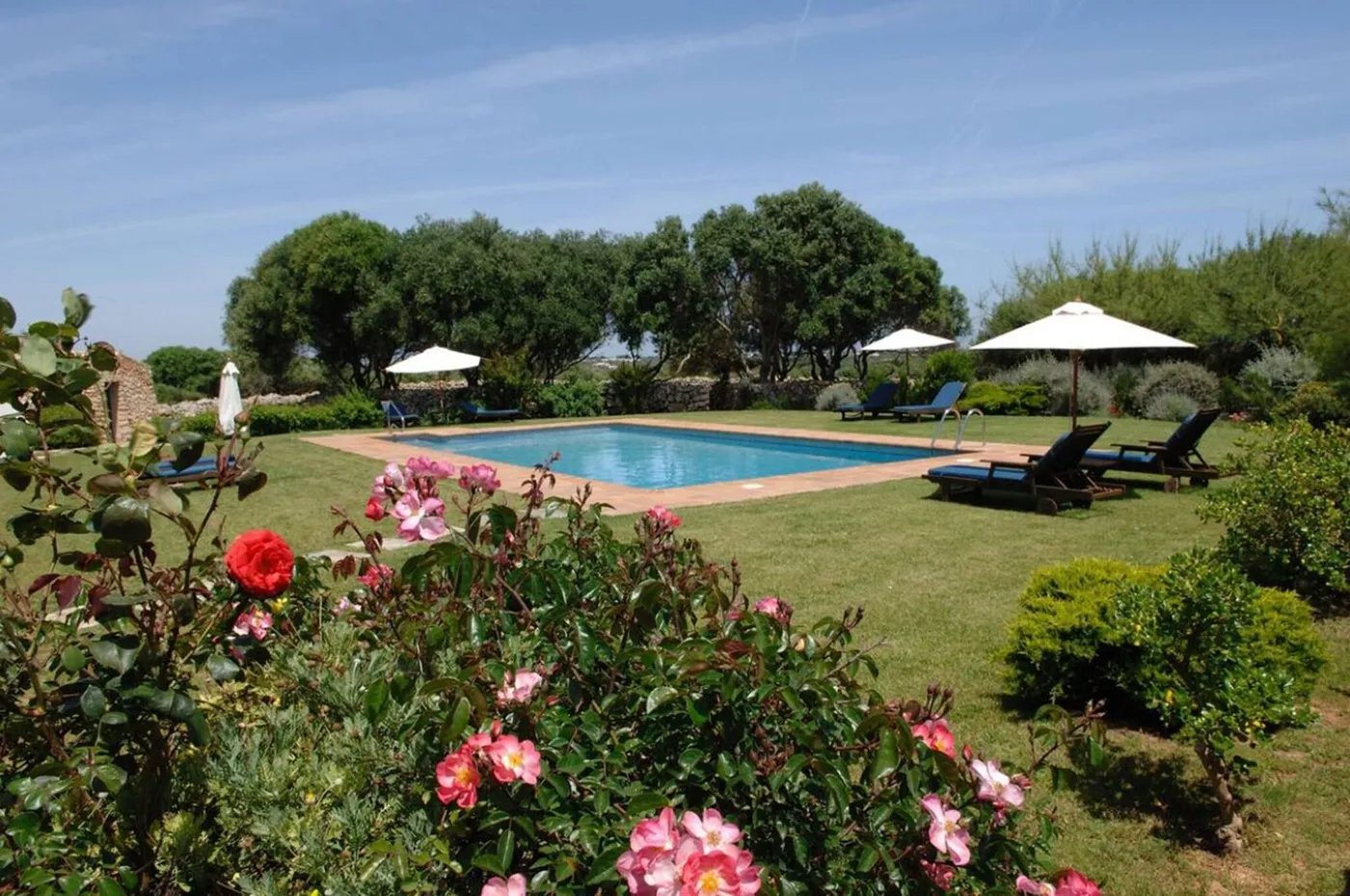 Alcaufar Vell, the pool
