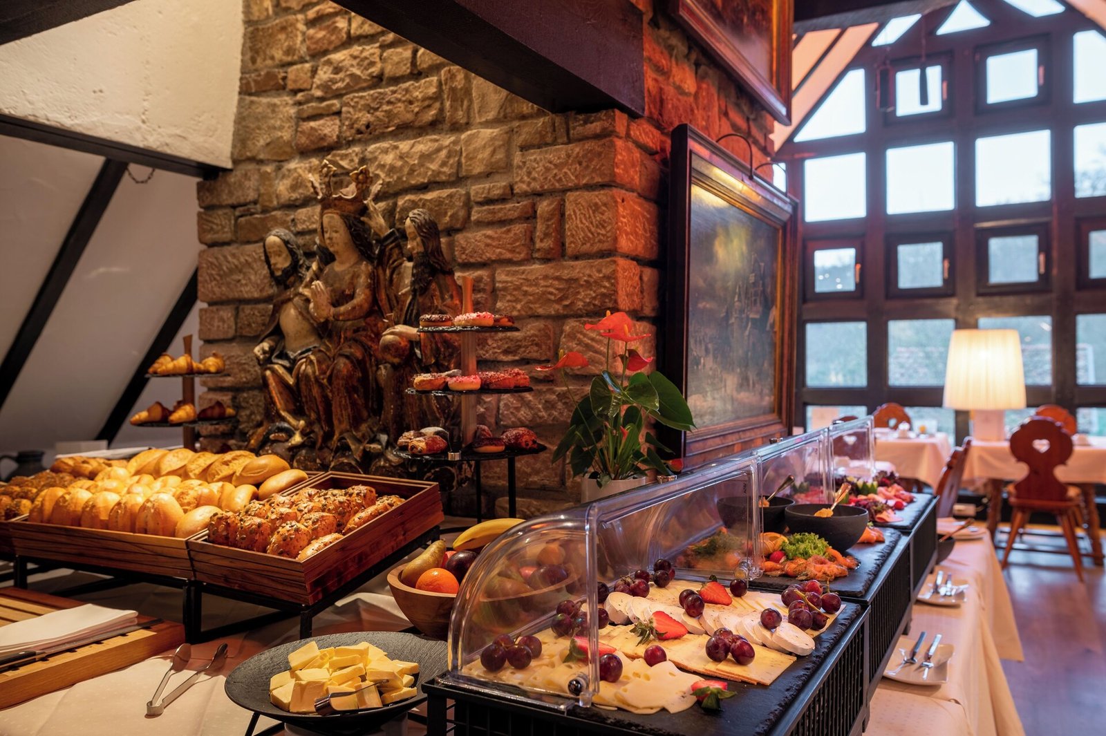 Neumühle Resort & SPA, at the table