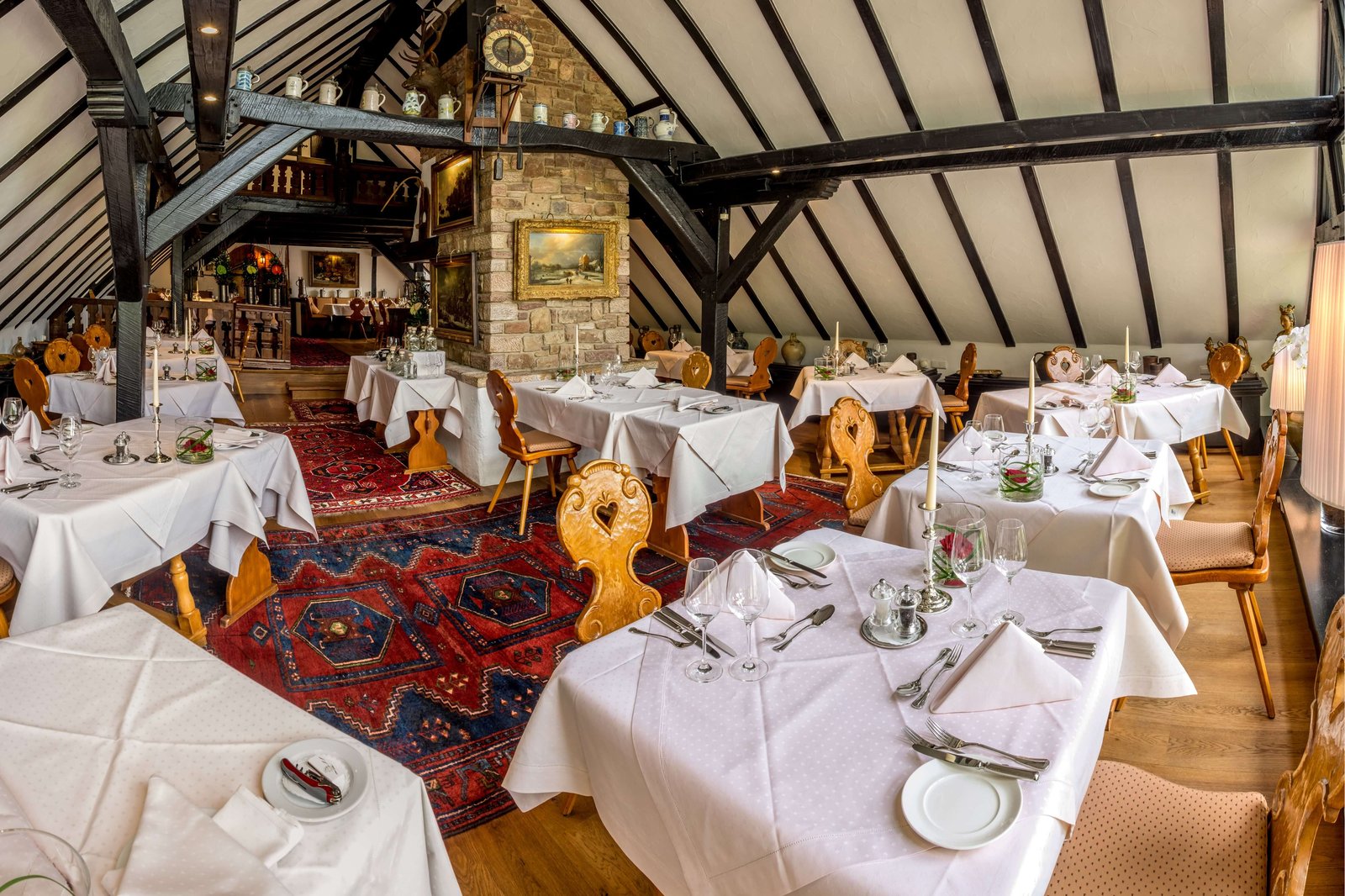 Neumühle Resort & SPA, at the table