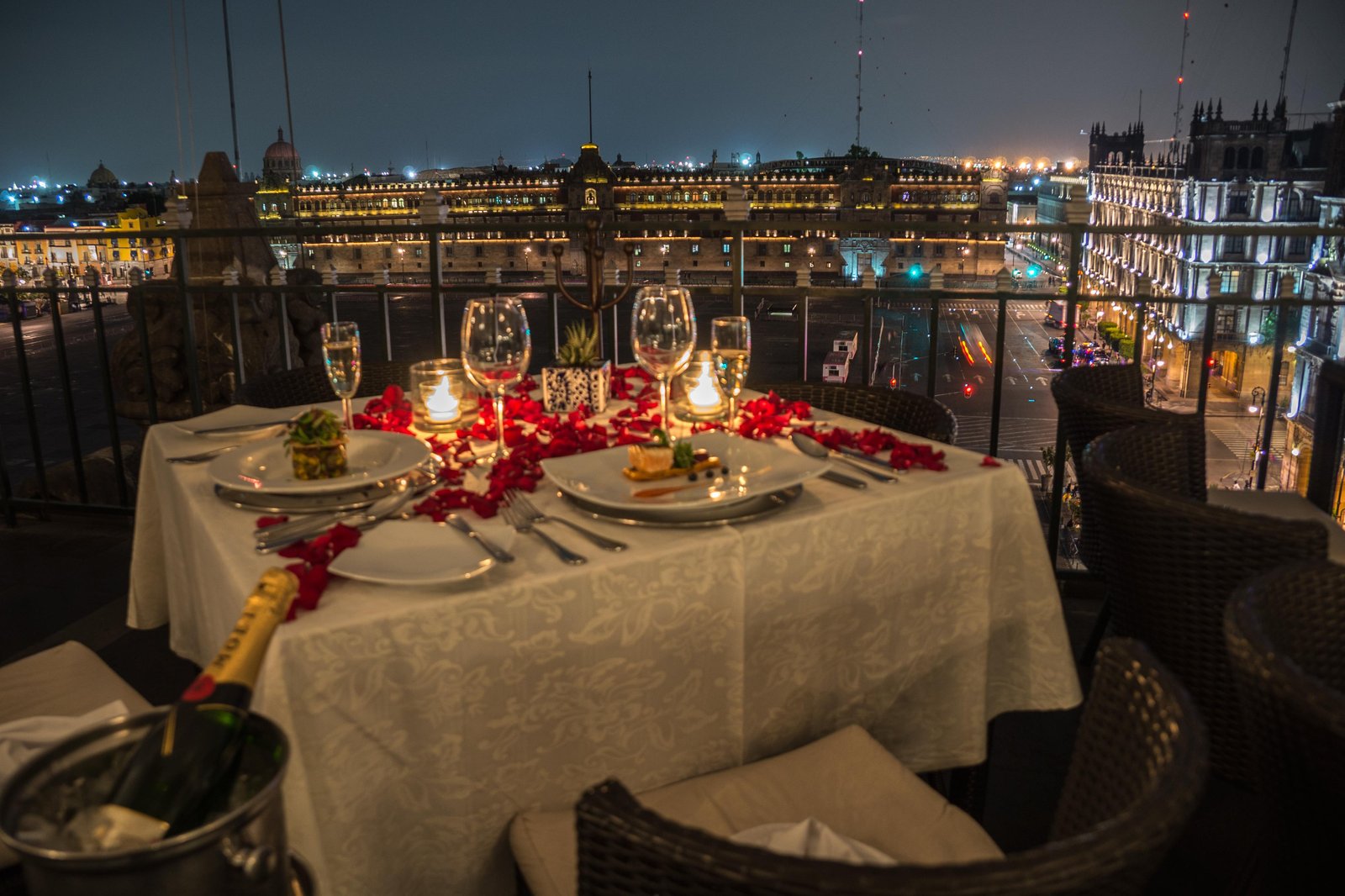 Gran Hotel Ciudad de México, la terraza
