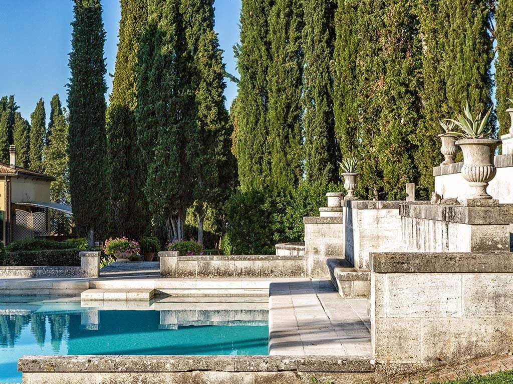 Villa Poggiano, the pool