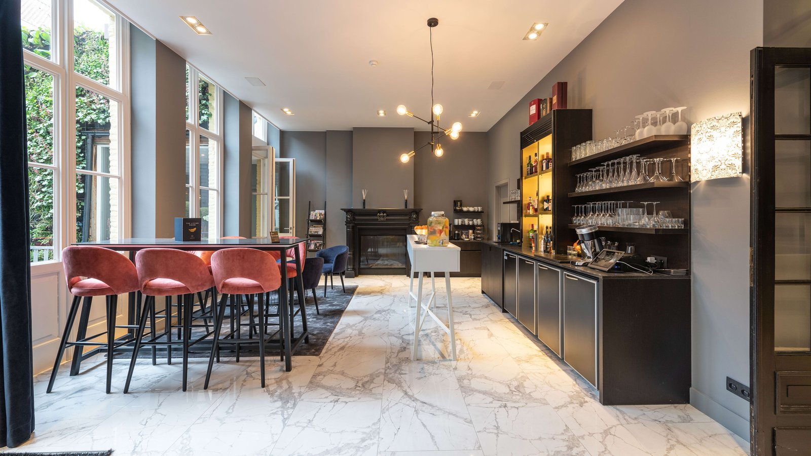 Boutique Hotel Sablon, the livingroom