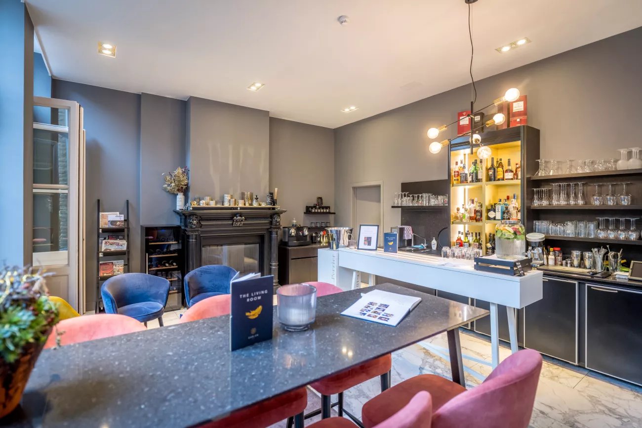 Boutique Hotel Sablon, the livingroom