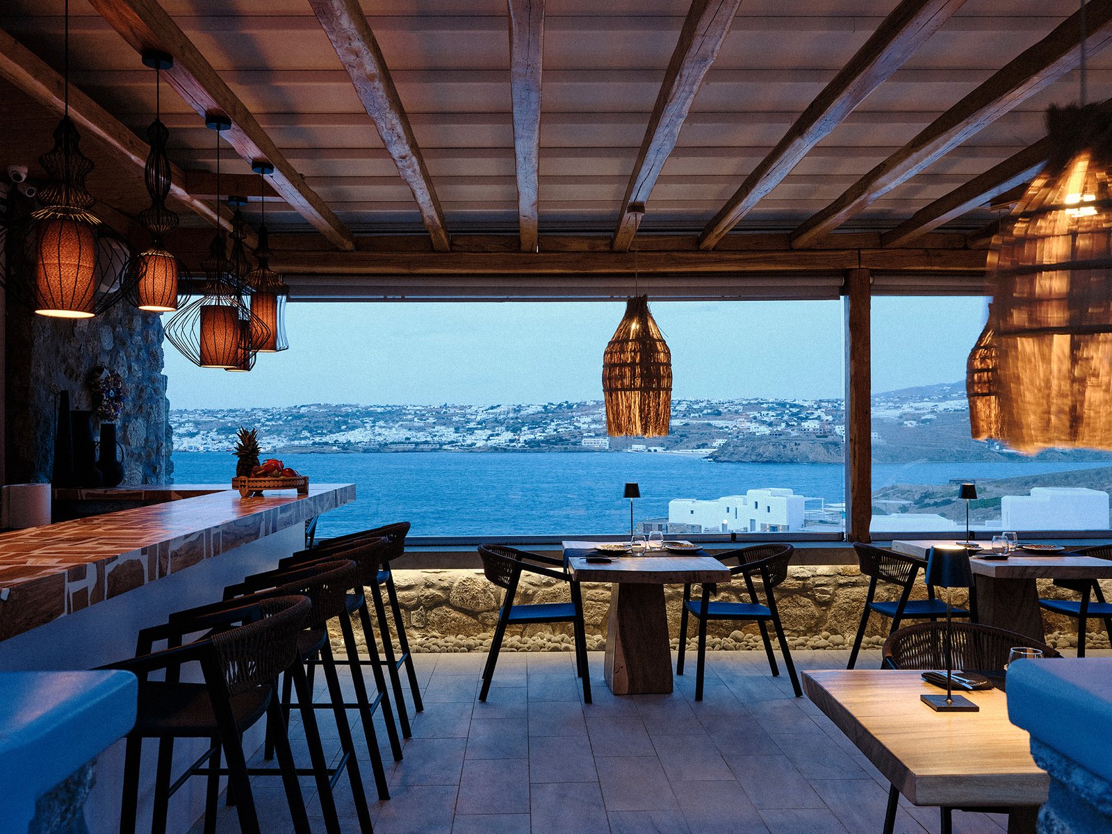 Mykonos No5 Suites & Villas, the restaurant at mykonos no5