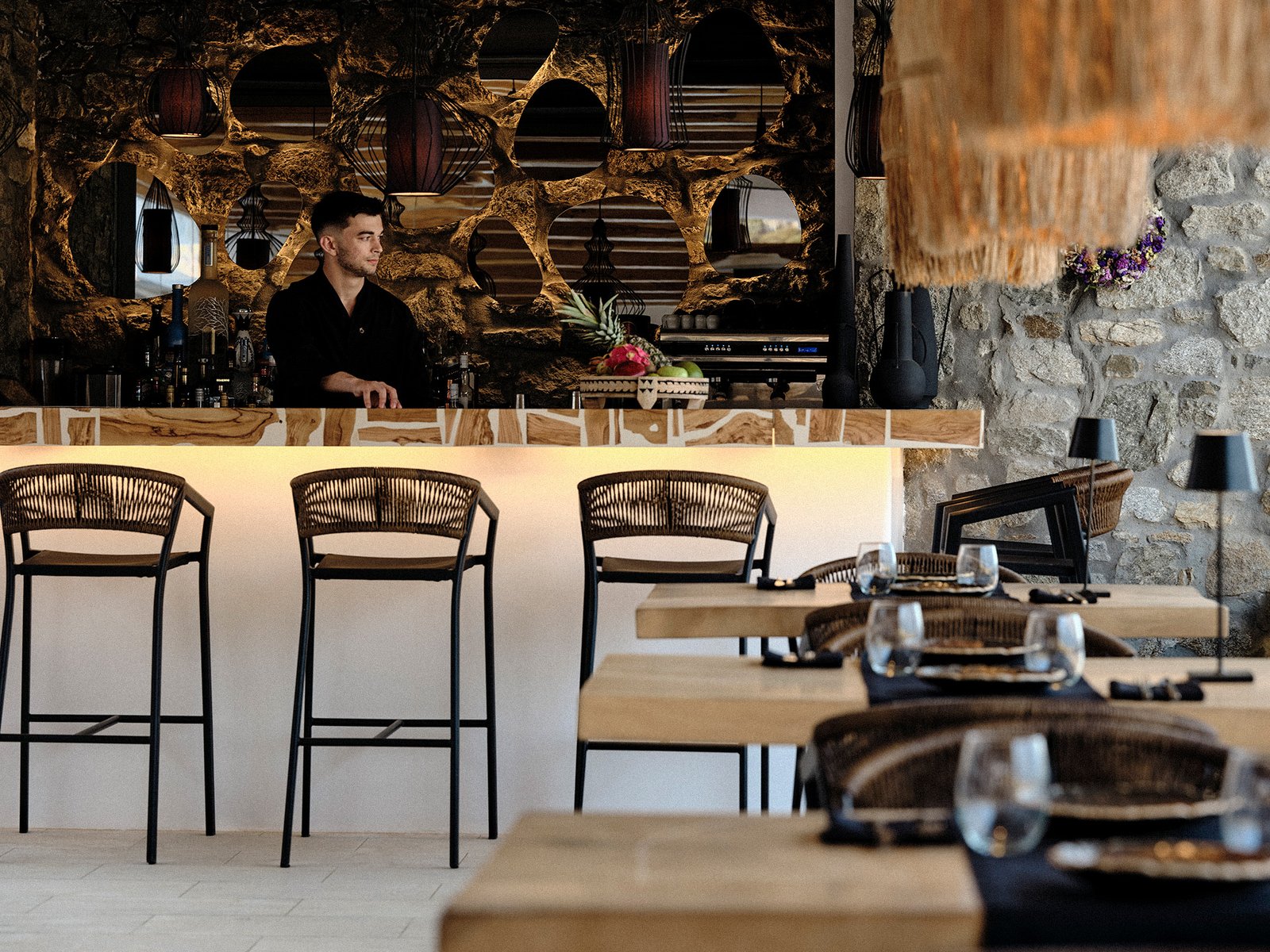 Mykonos No5 Suites & Villas, the restaurant at mykonos no5