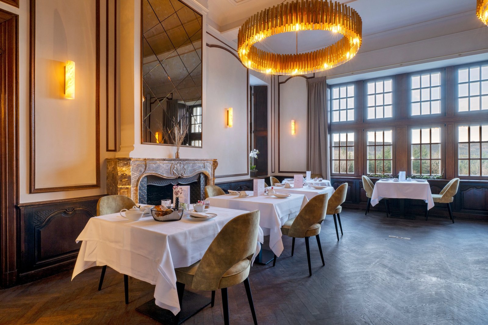 Manoir de Lébioles, le restaurant
