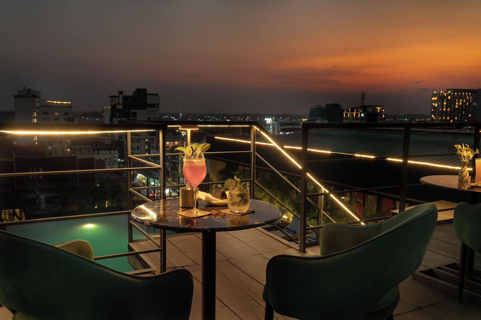 Lao Poet Hotel, the pool
