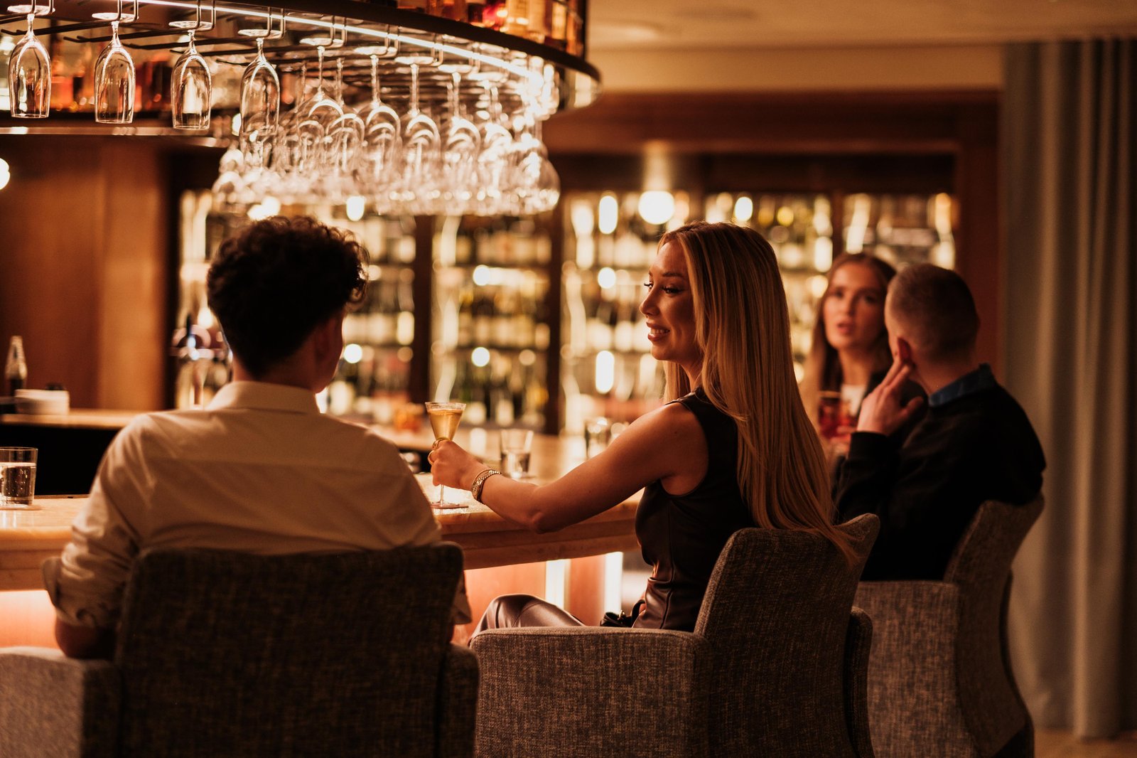 Sheraton Stockholm Hotel, at the table