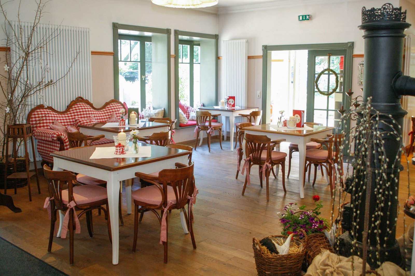 Landhaus Töpferhof, at the table