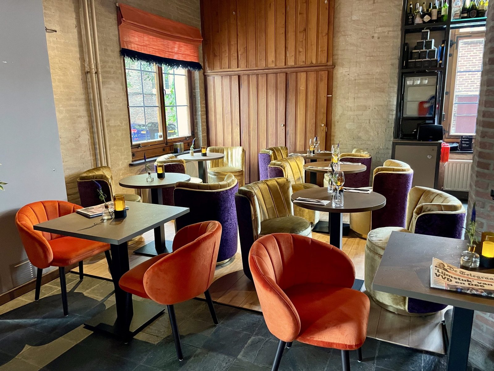 Boutique Hotel The Roosevelt Middelburg, the lounge wine & dine