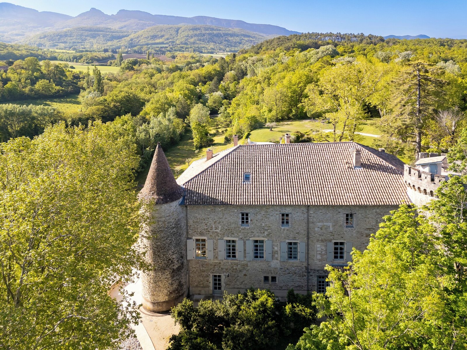 Château Les Oliviers de Salettes, how it began
