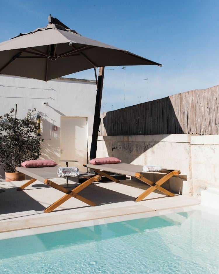 Palazzo De Noha, the pool