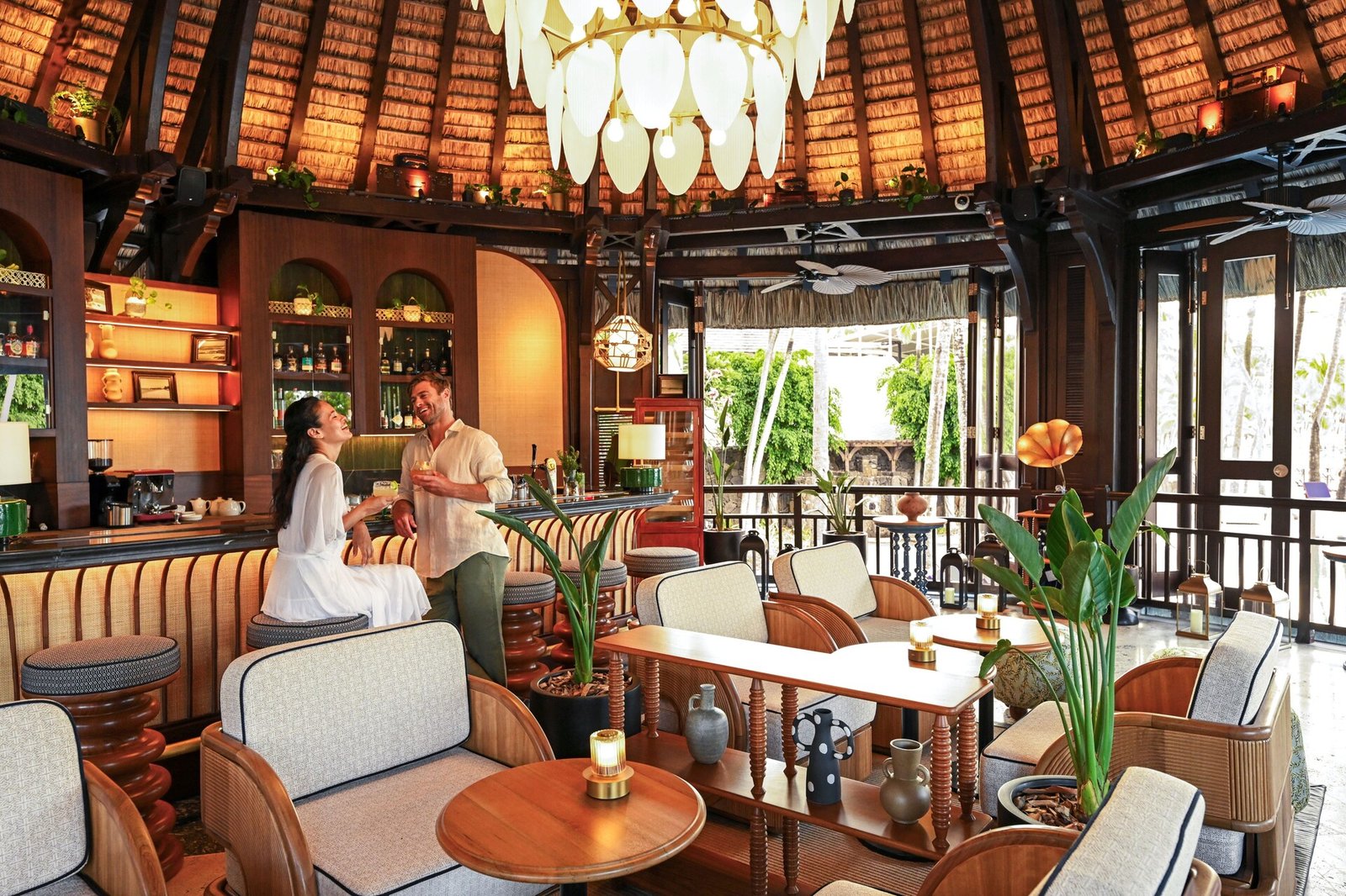 Shangri-La Le Touessrok, Mauritius, at the table