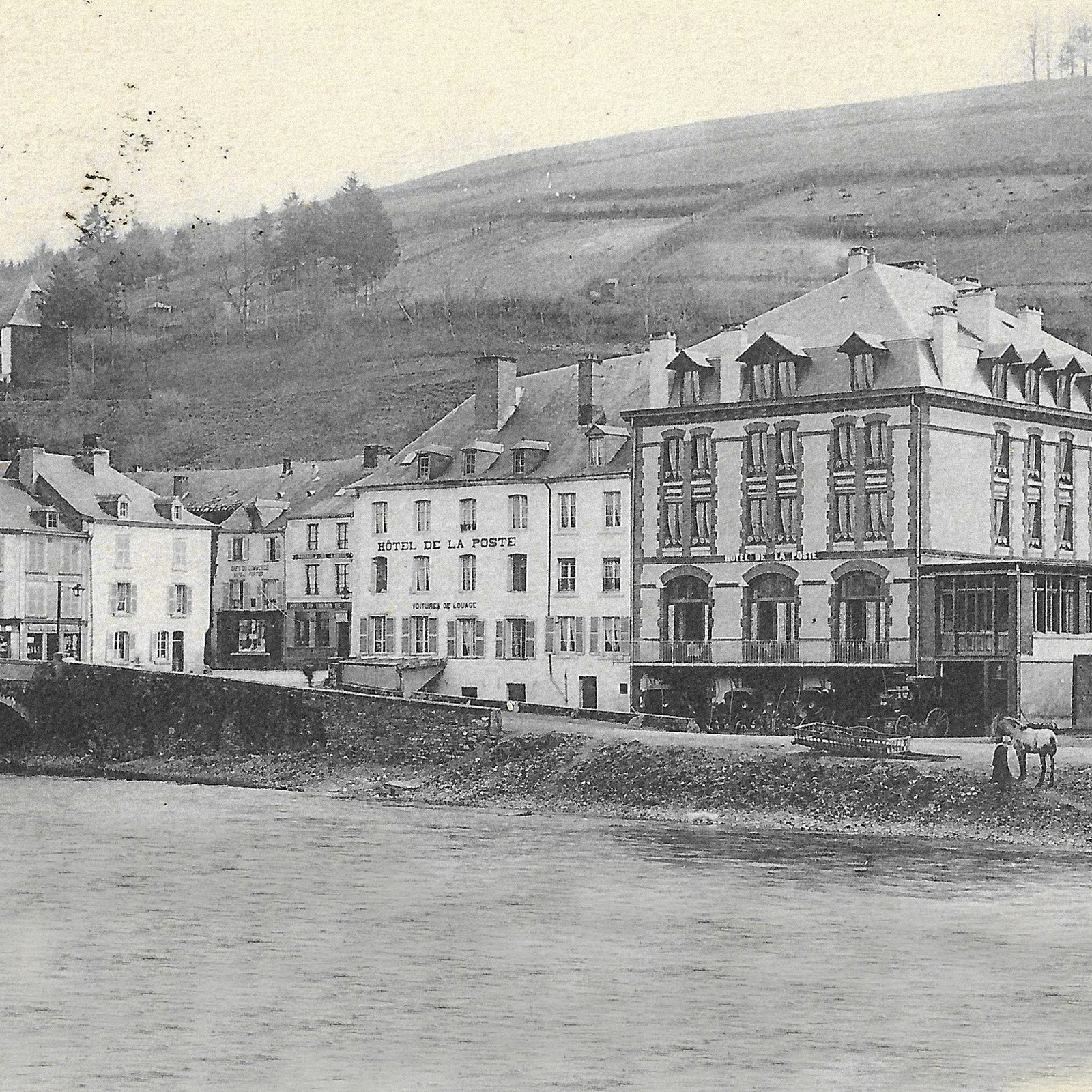 Hotel de la Poste - Relais de Napoleon III Hotel, how it began