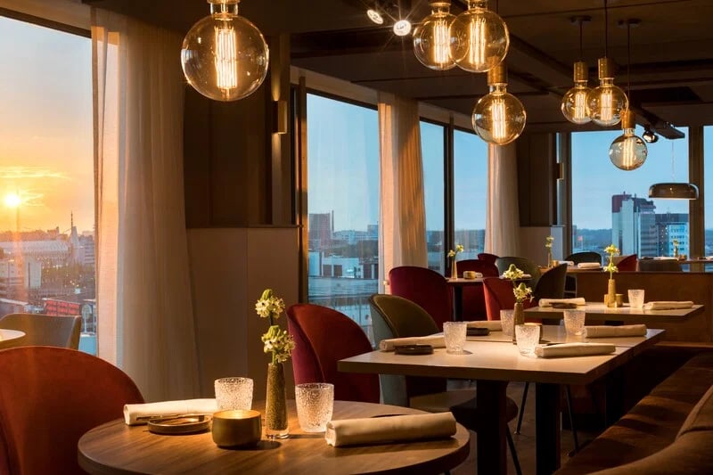 Hotel NH Collection Eindhoven Centre, at the table