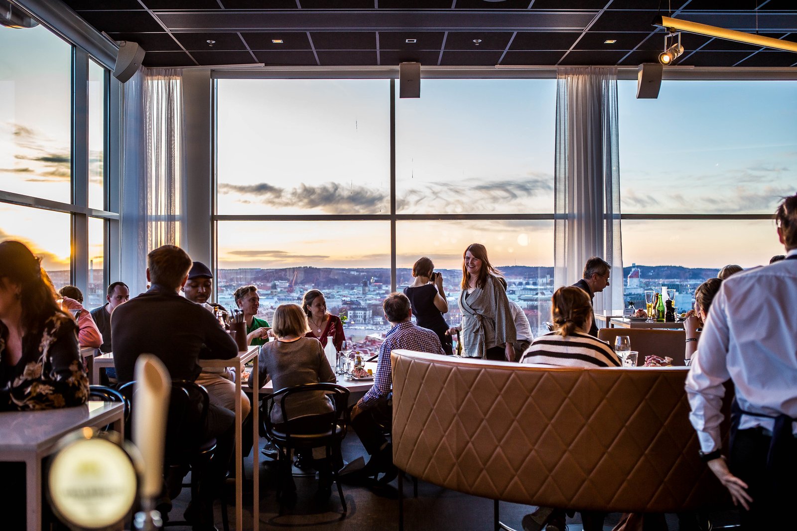 Gothia Towers, at the table