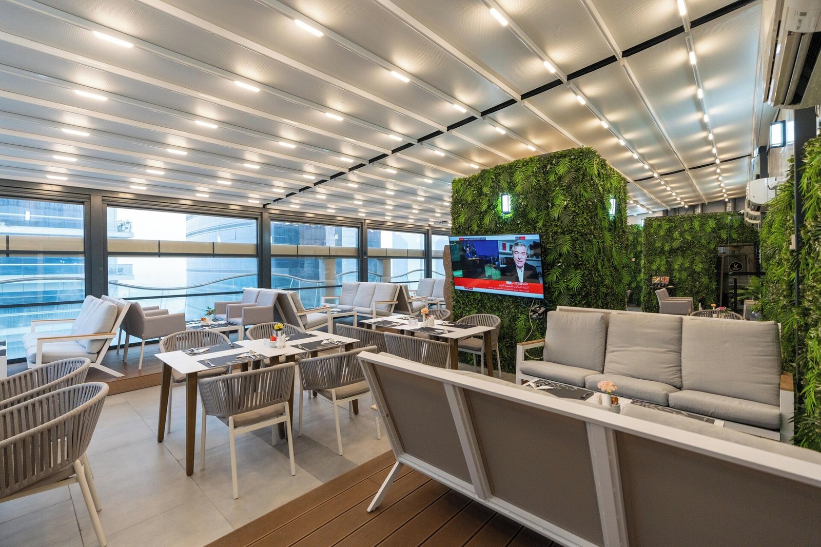 Samaya Hotel Deira, at the table
