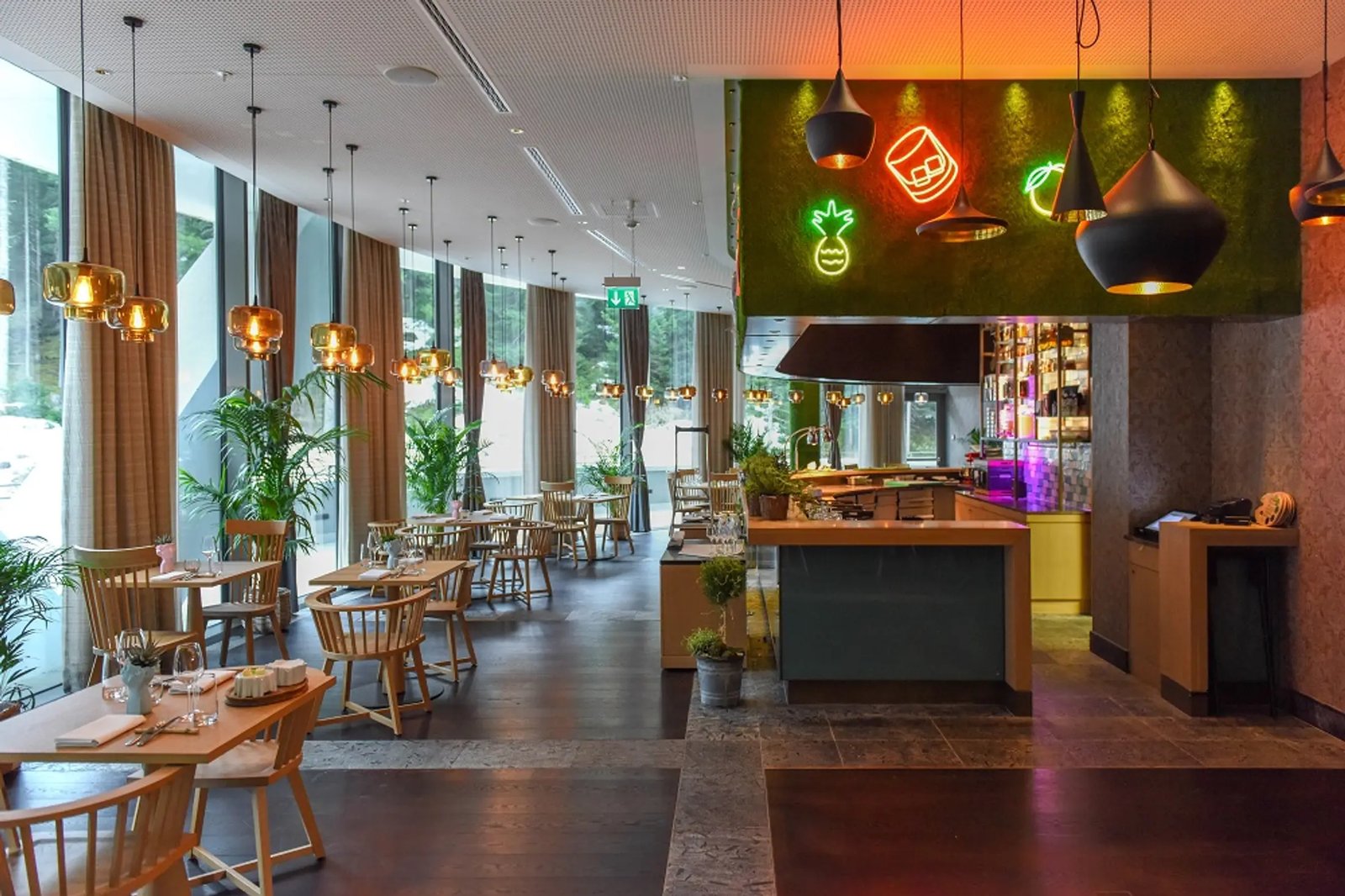 AlpenGold Hotel, atelier vert