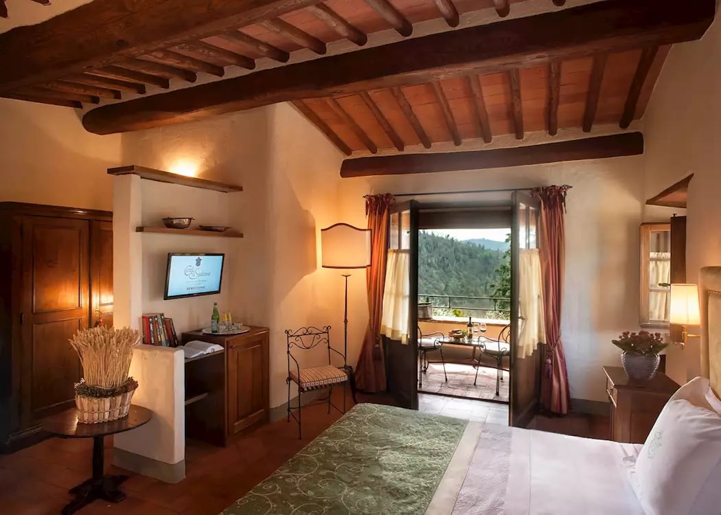 Castello di Spaltenna, rooms