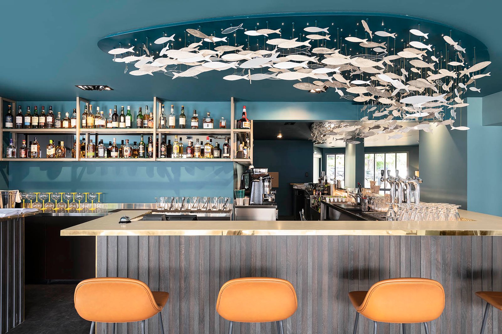 Black Bass Hotel Annecy, lakeview bar and terrace