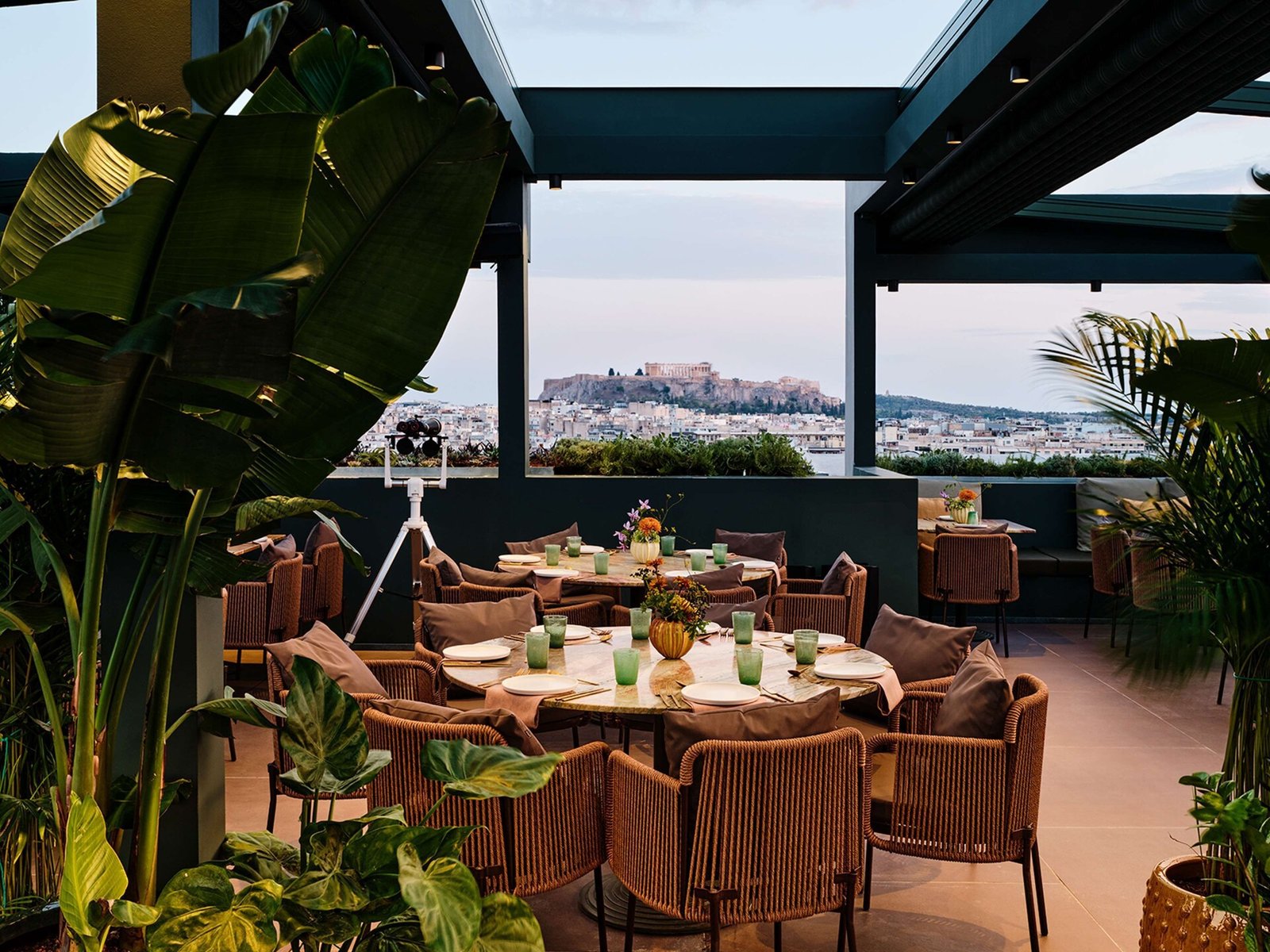 Radisson Blu Park Hotel, Athens, at the table