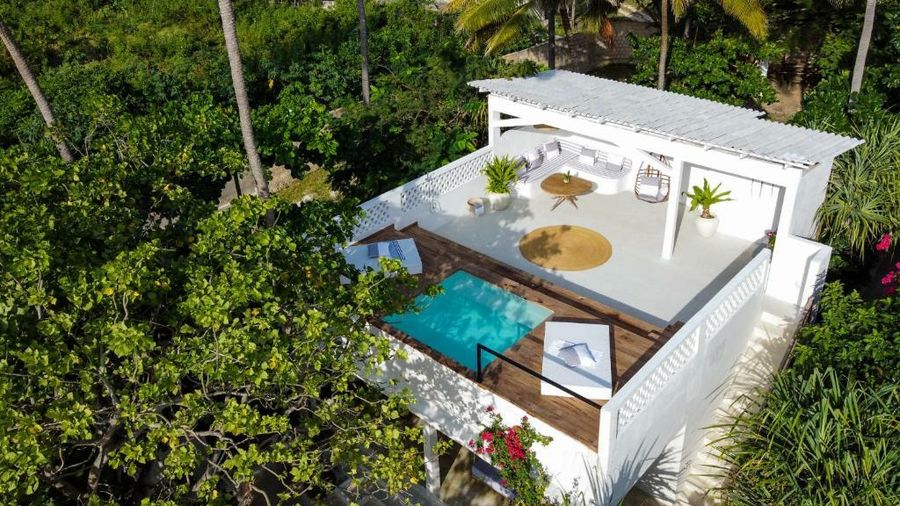 Upendo Beach Boutique Hotel, the pool