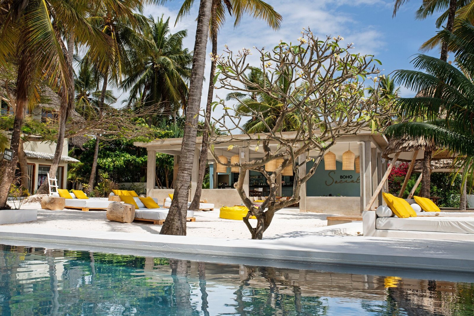 Upendo Beach Boutique Hotel, the pool