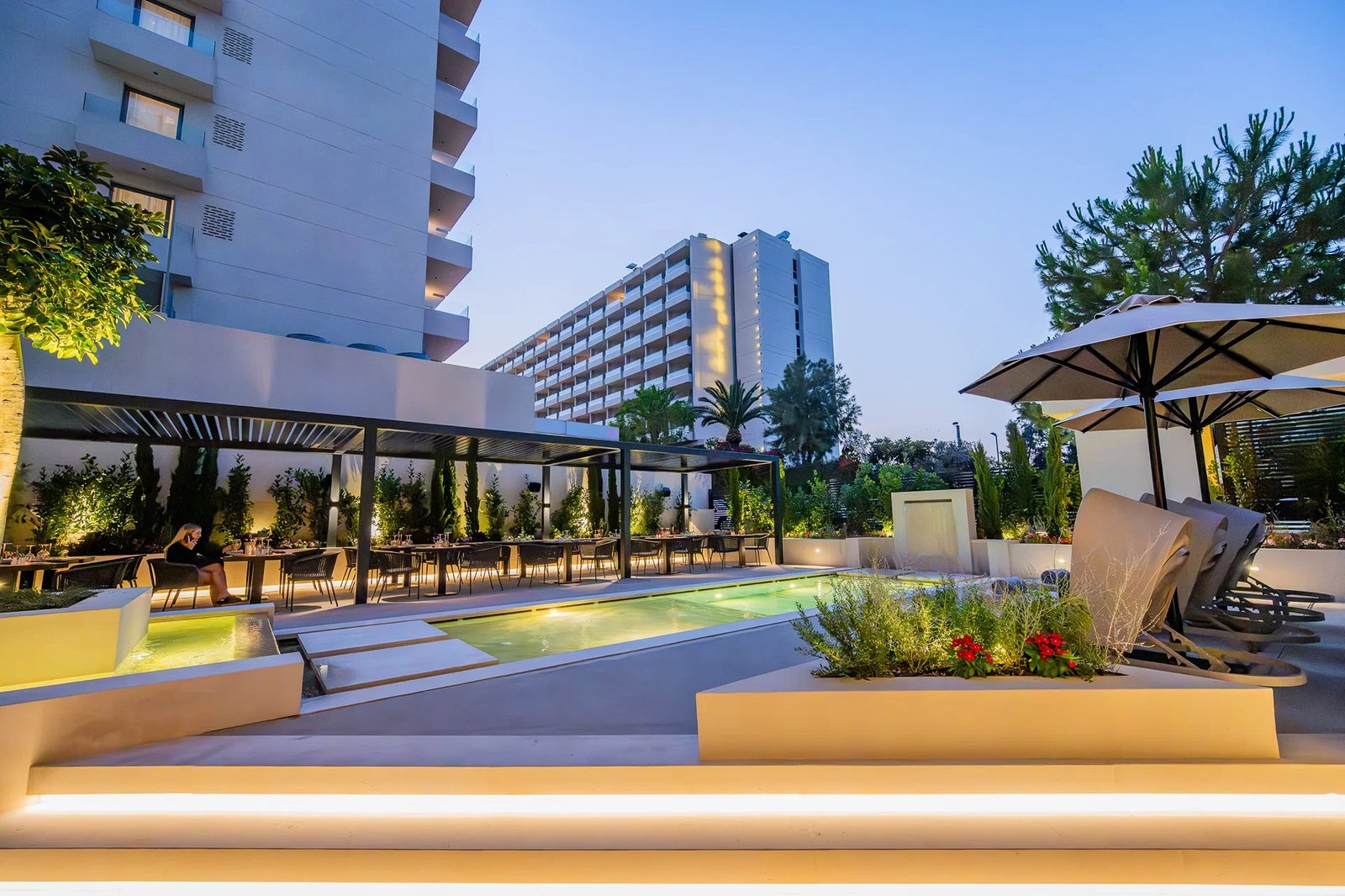Divani Escape, the pool