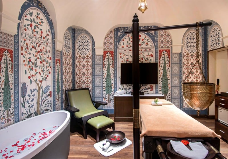 The Claridges, the spa