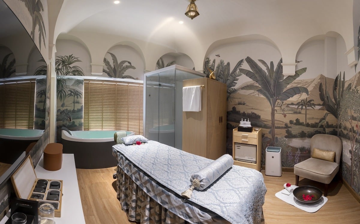 The Claridges, the spa