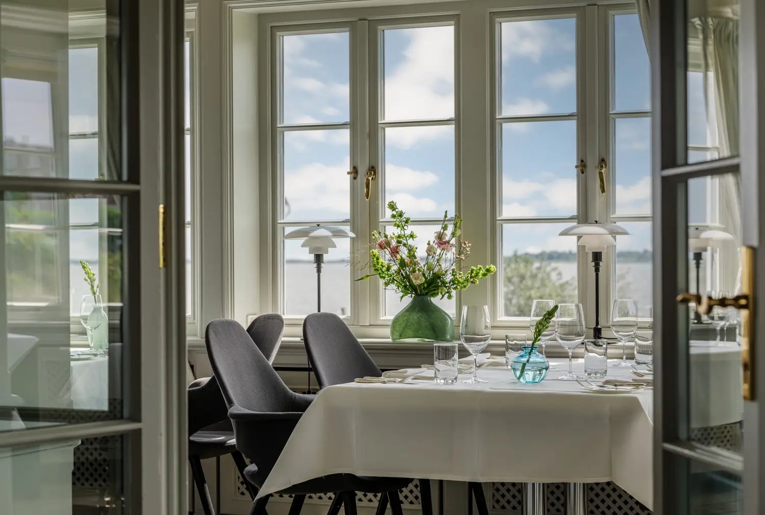 Hotel Fährhaus Sylt, at the table