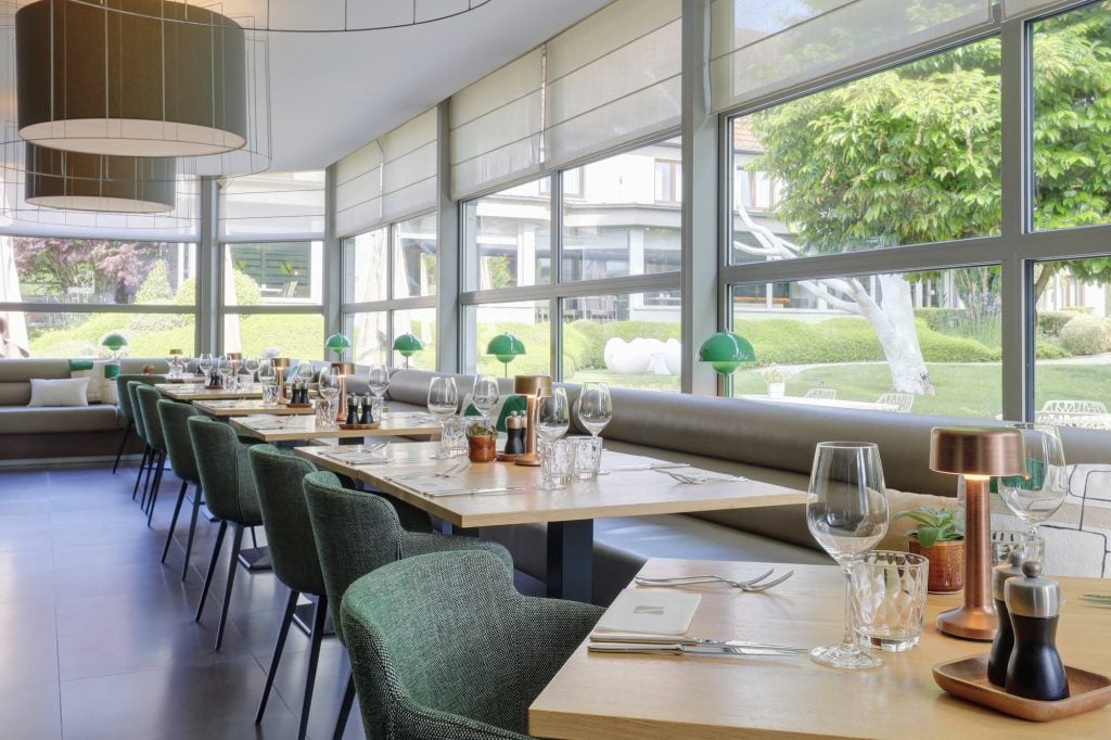 Hôtel Le Côté Vert, la cuisine