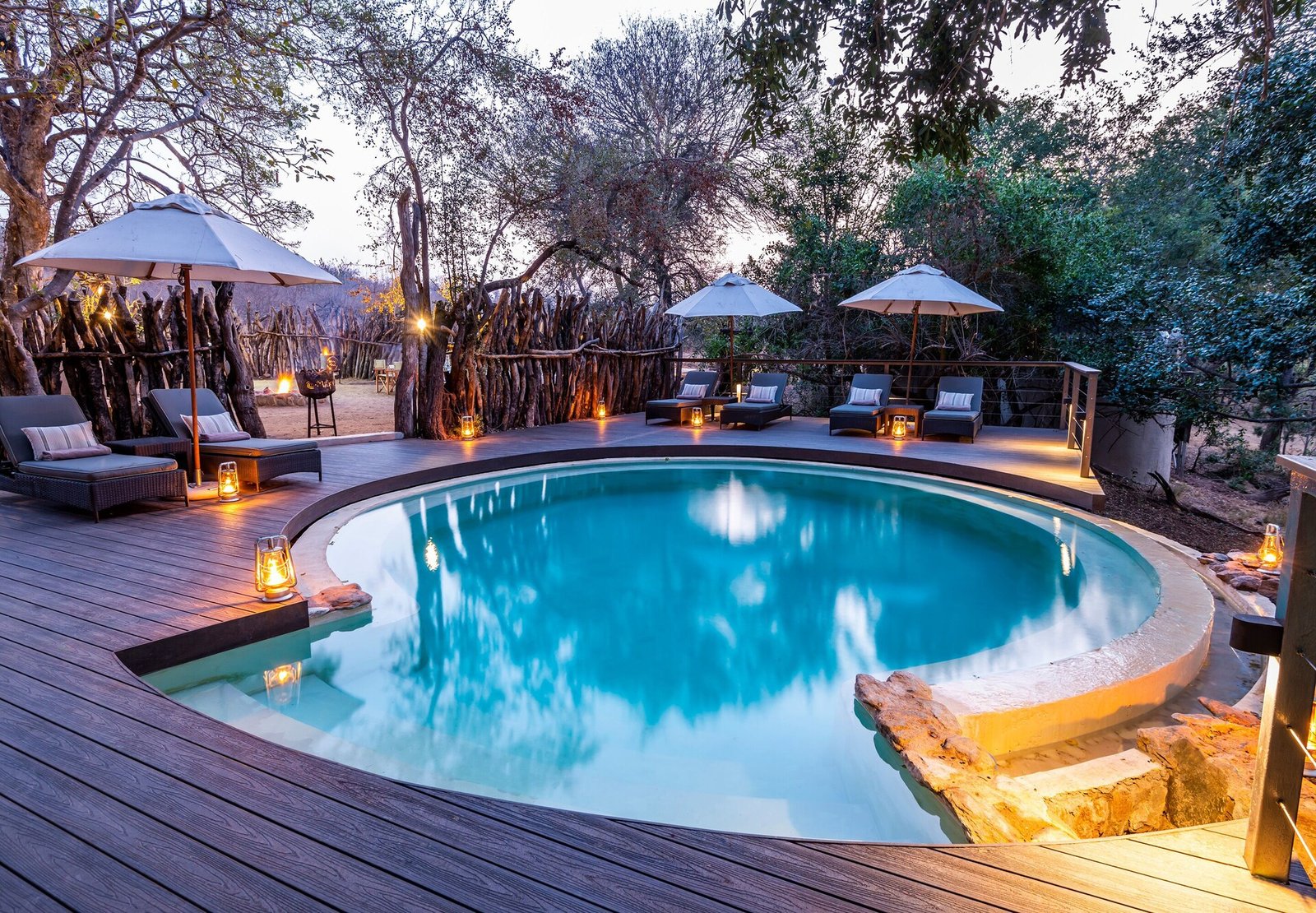aha Makalali Private Game Lodge, the pool