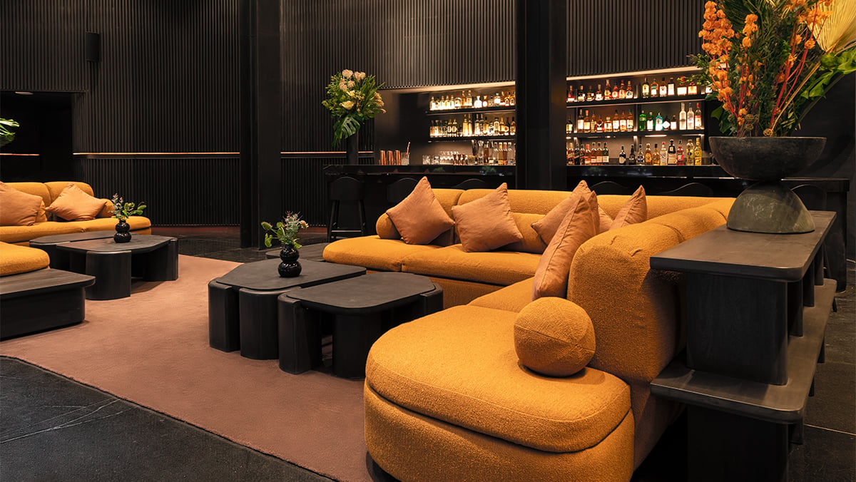 Volga Hotel, at the table
