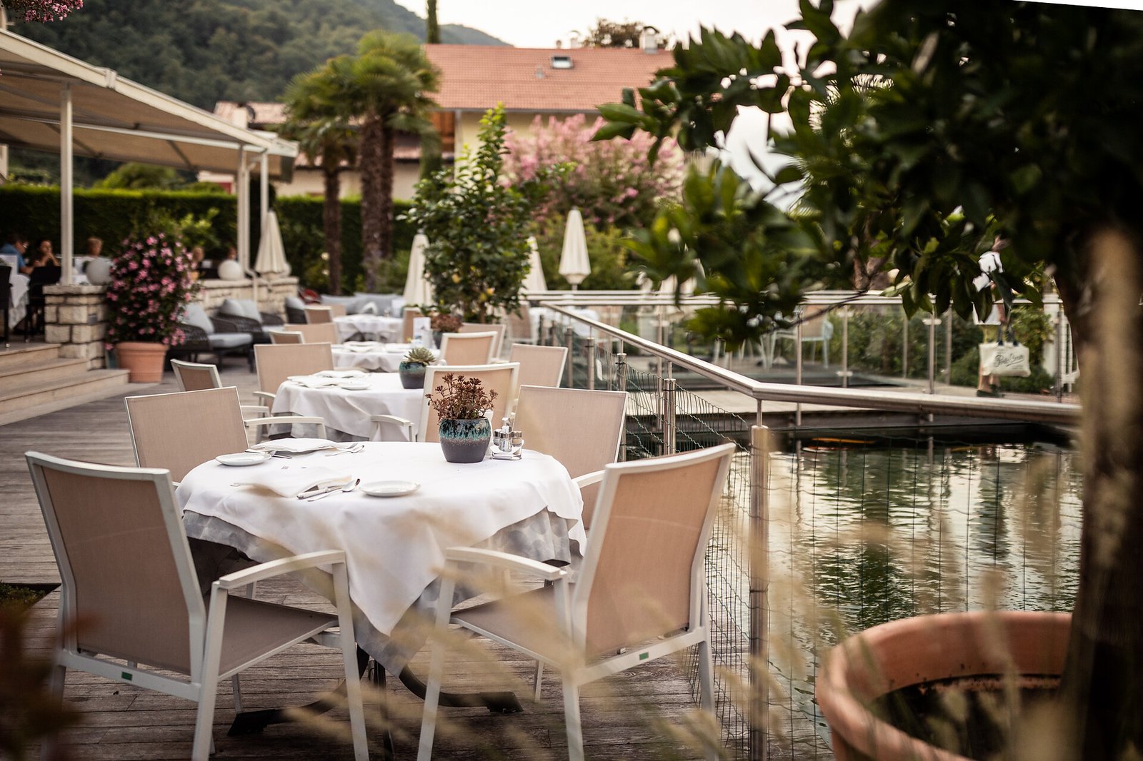 Parc Hotel Am See, at the table