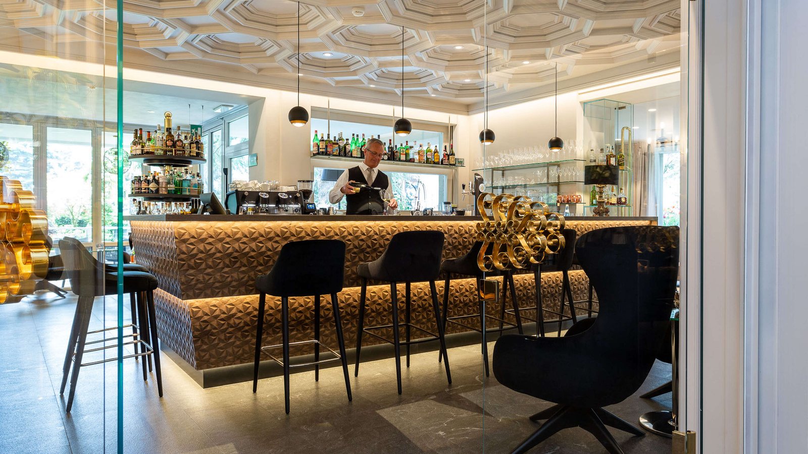 Hotel Mignon Meran Park & Spa, at the table