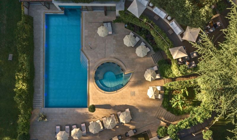 Hotel Mignon Meran Park & Spa, the pool