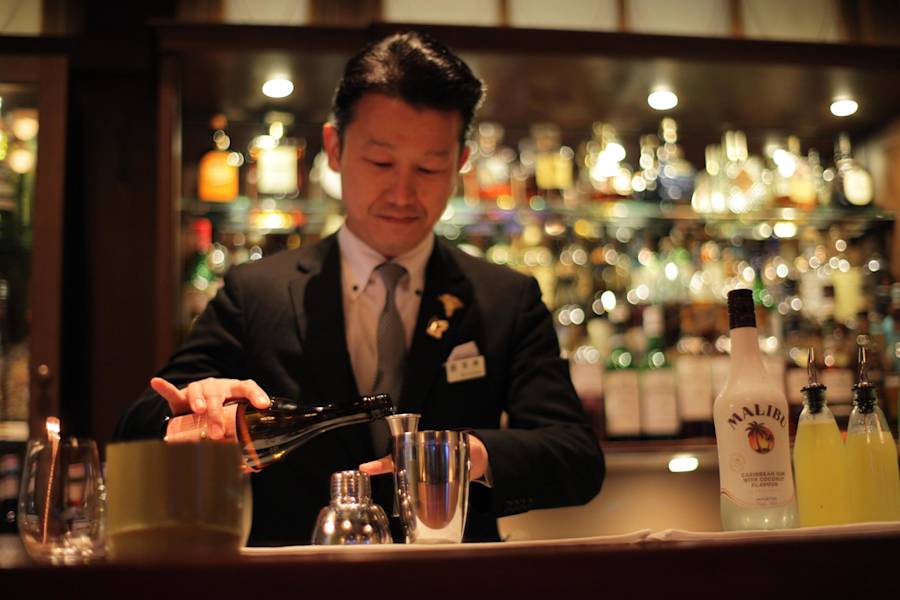 Nara Hotel, the bar