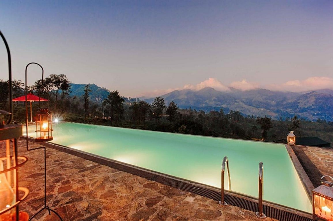 Madulkelle Tea and Eco Lodge, the pool