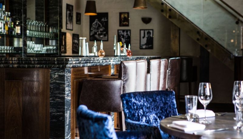 Kentisbury Grange, the coach house bar