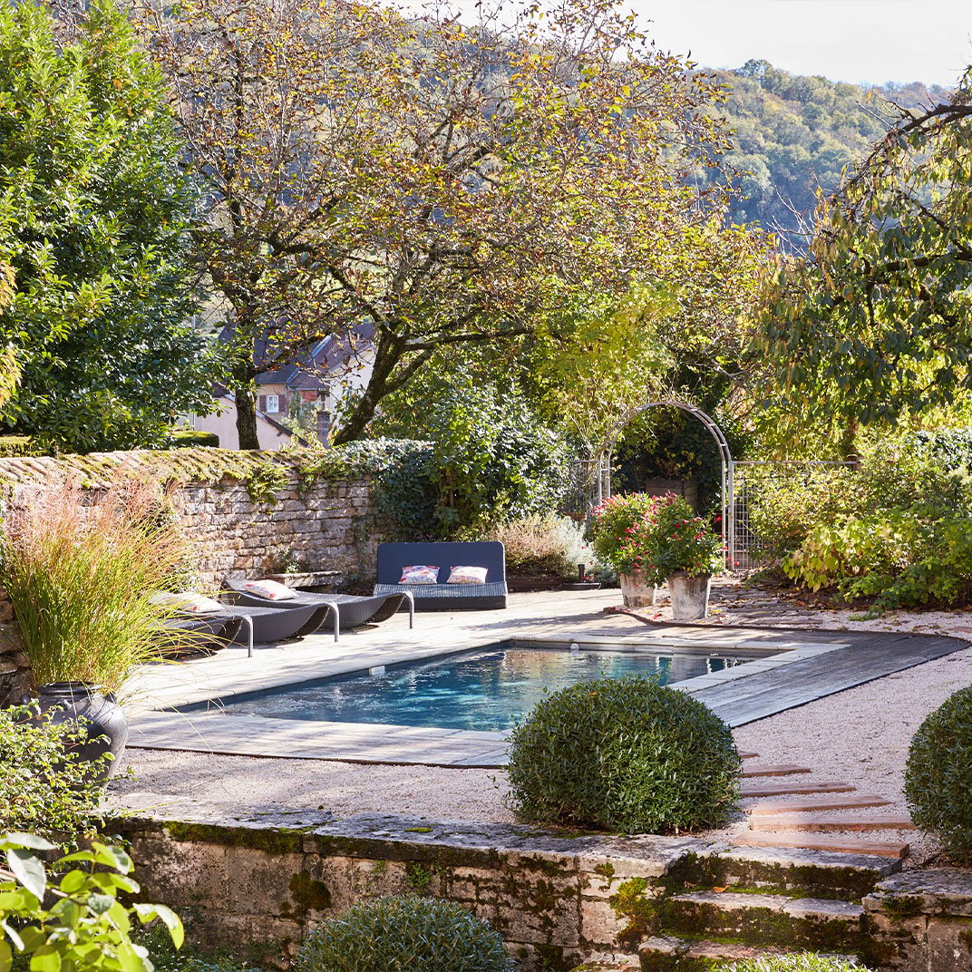 La Closerie des Capucines, the pool