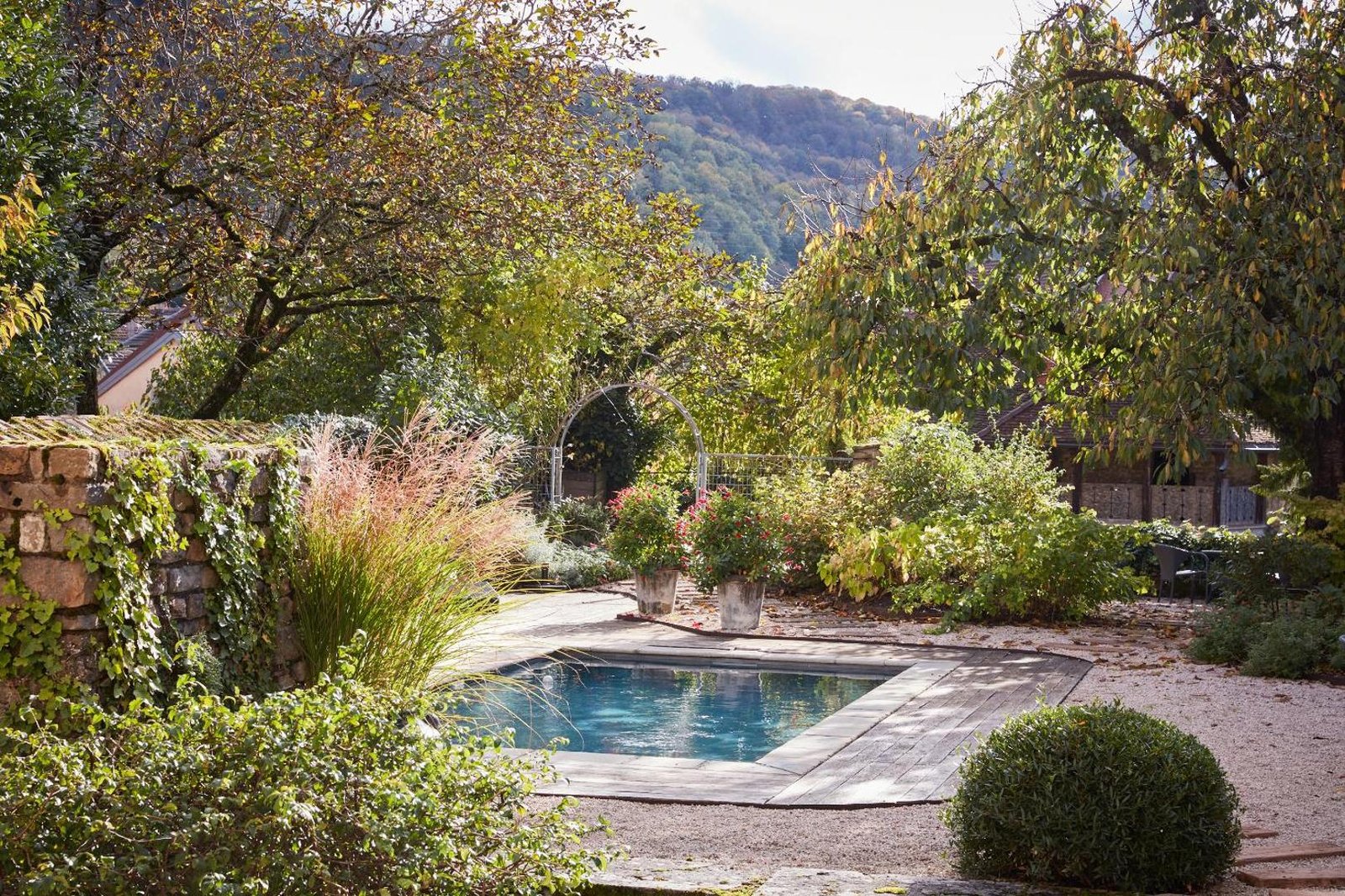 La Closerie des Capucines, the pool