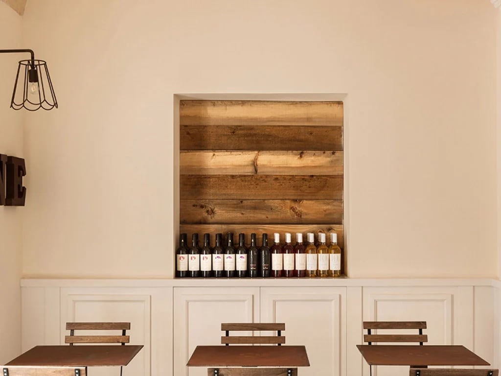 Vinilia Wine Resort, wine bar and tasting room