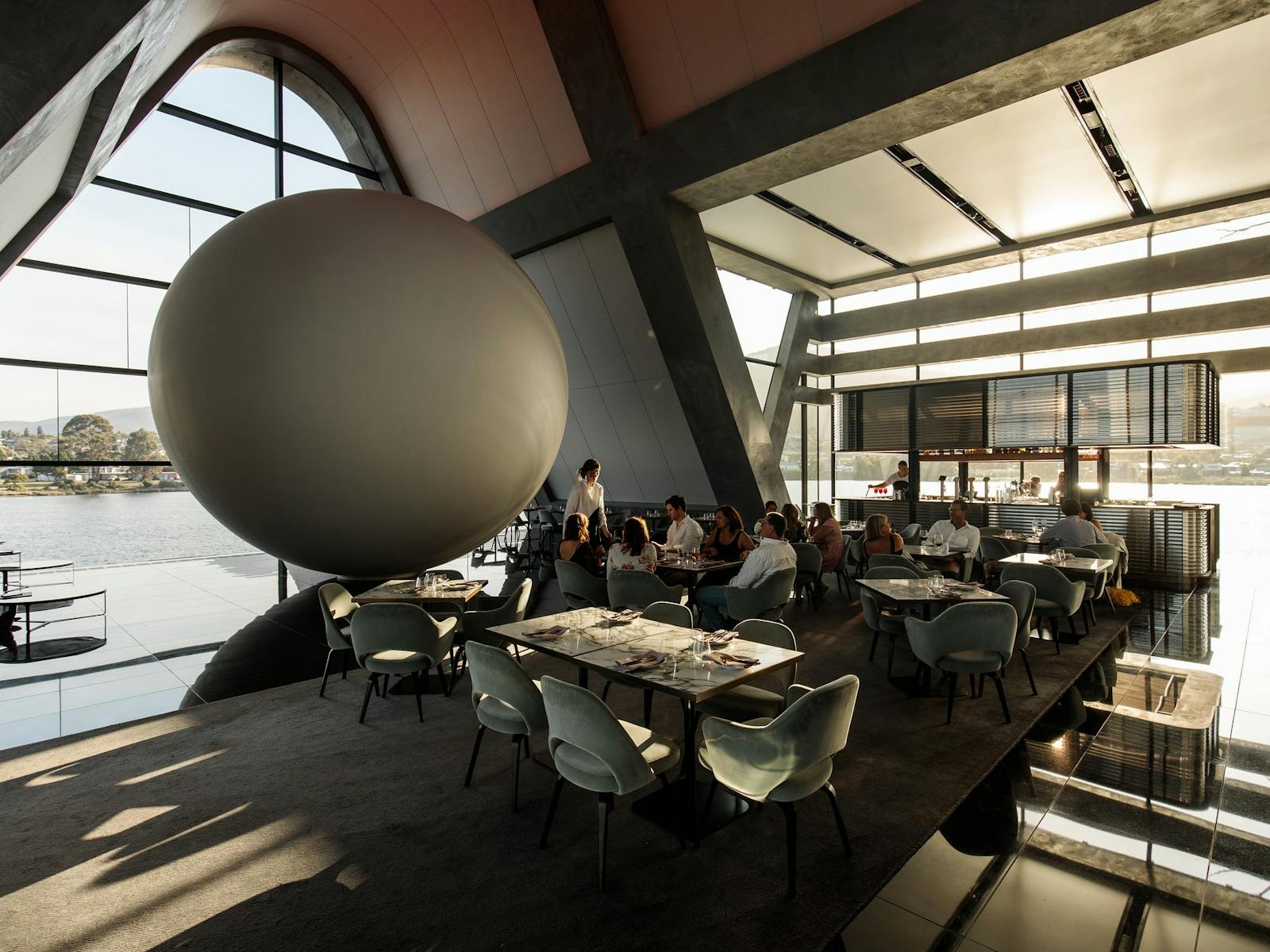 The Pavilions at Mona, at the table